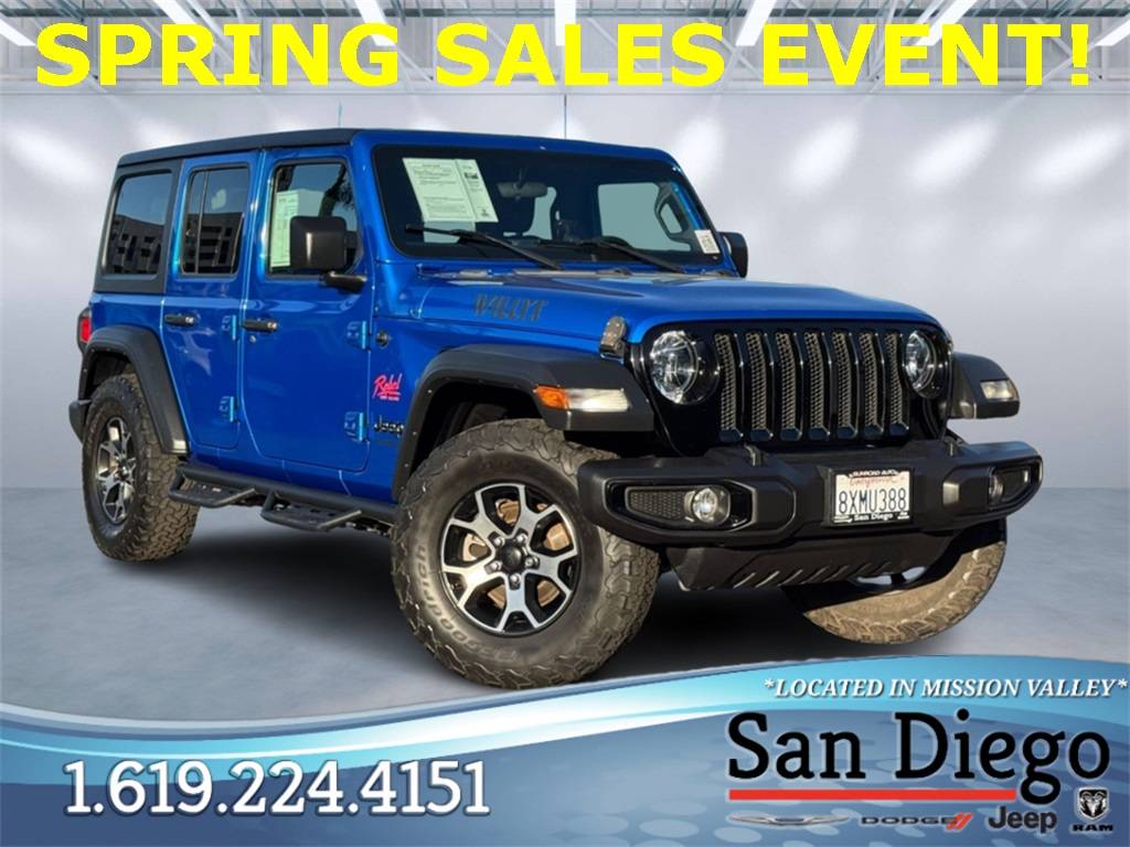 2021 Jeep Wrangler for sale in CA