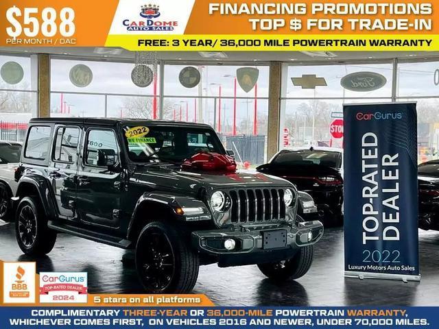 2022 Jeep Wrangler Unlimited for sale in MI