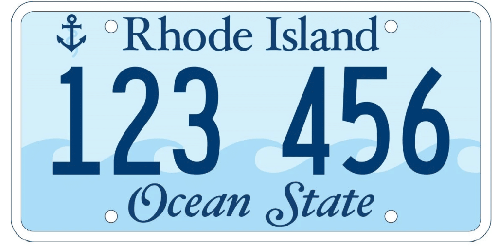 Photo of Rhode Island Plate