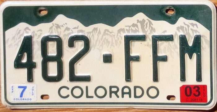 Photo of colardo license plate lookup