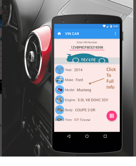 Photo of Obd VIN decode app