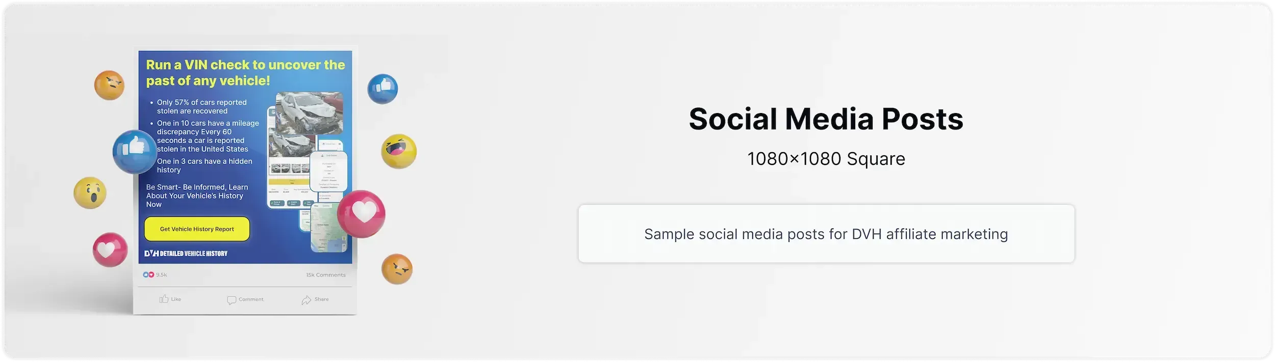 Social media posts