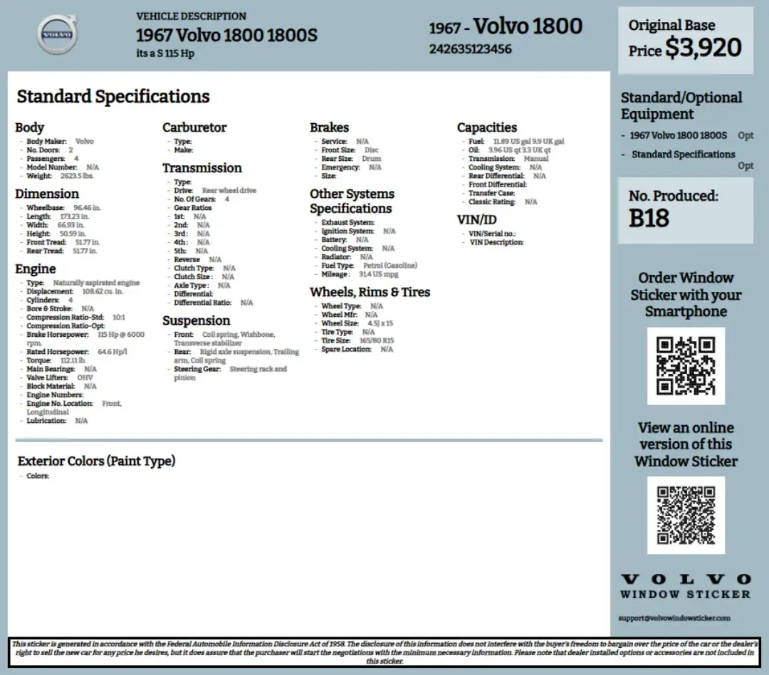 Window Sticker vs Build Sheet: Understanding the Differences