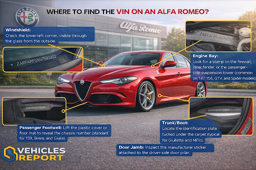 Where to Find the VIN on an Alfa Romeo
